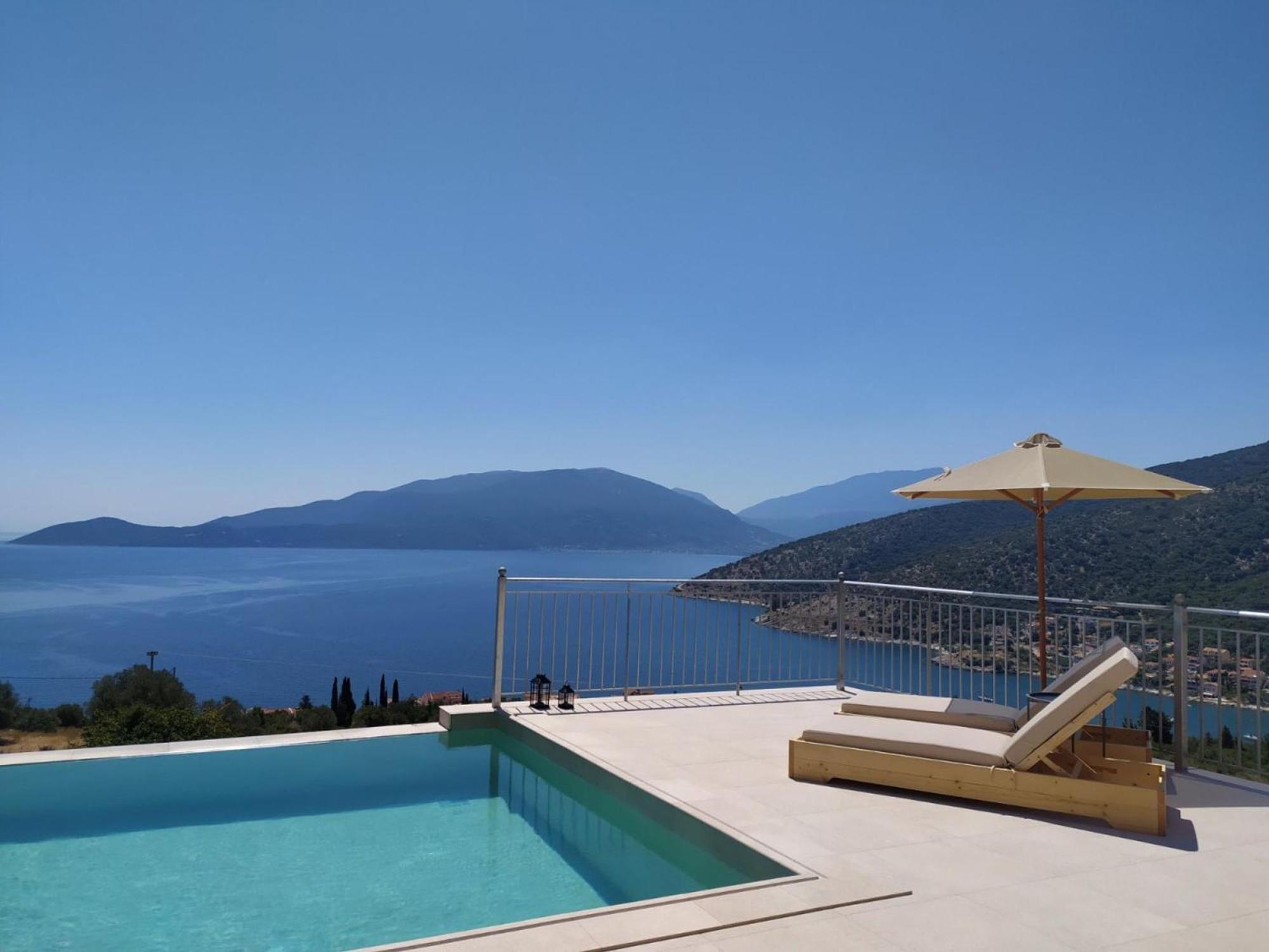 Augustela Villa Seaview Vacation Villa Agia Efimia Exterior photo