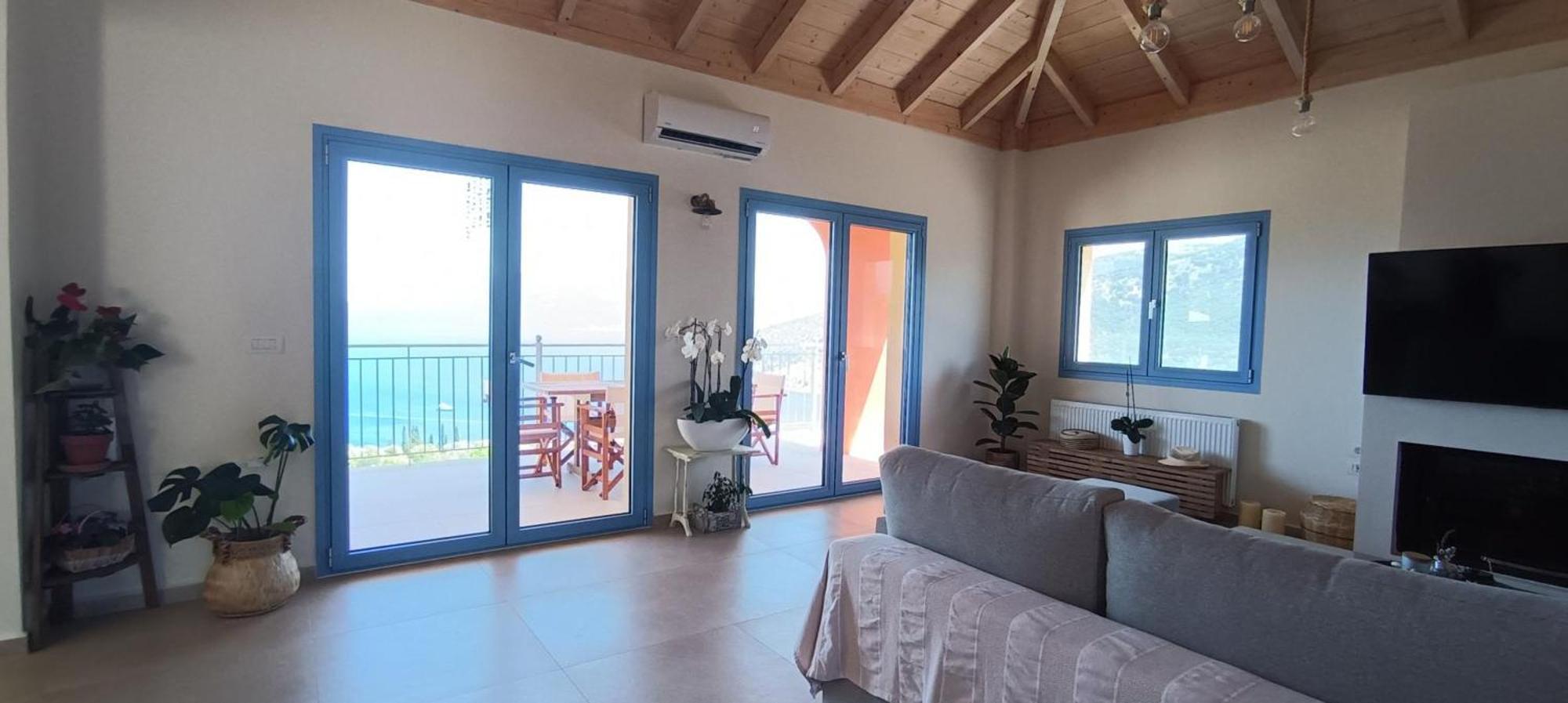 Augustela Villa Seaview Vacation Villa Agia Efimia Exterior photo