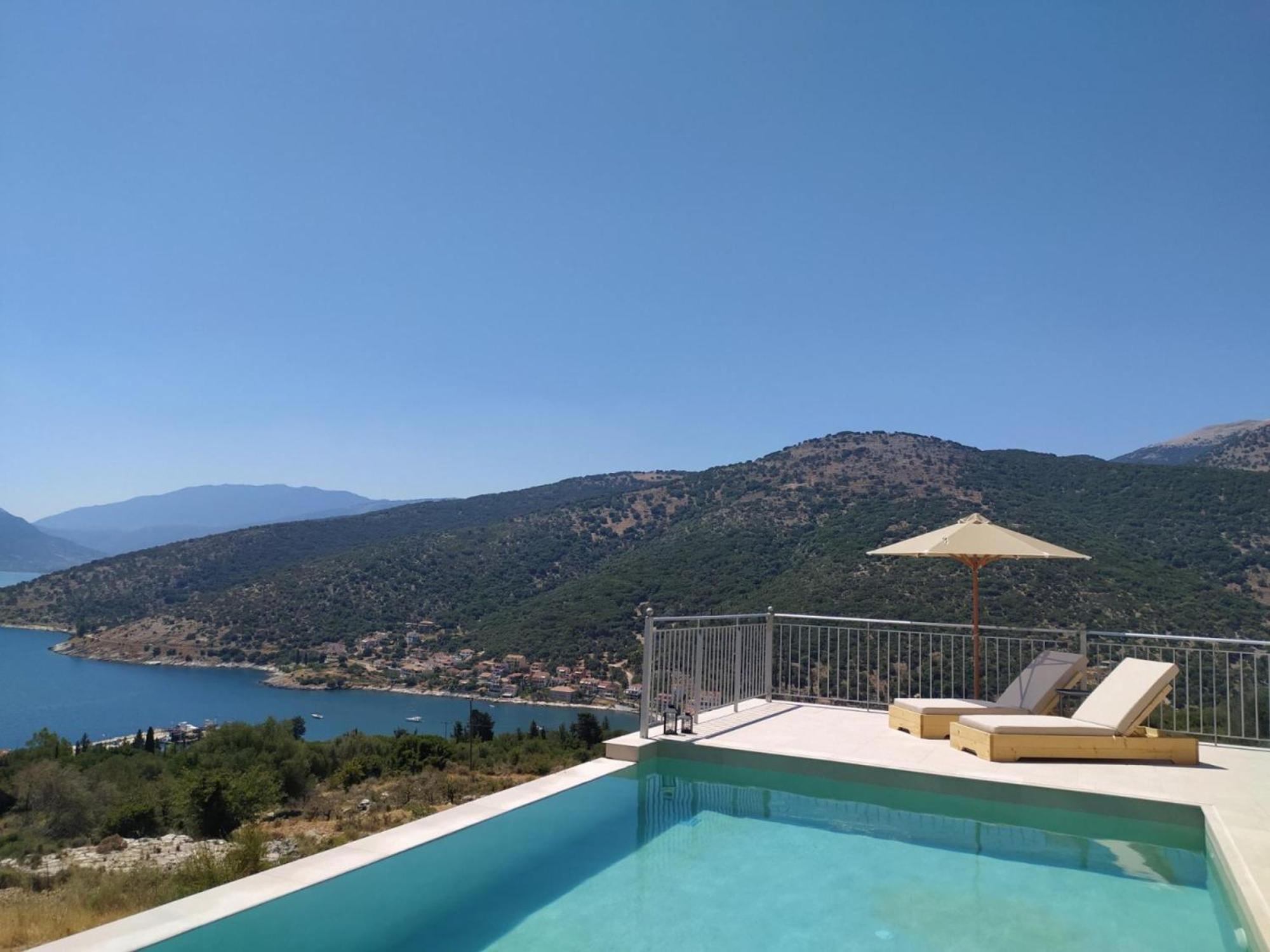 Augustela Villa Seaview Vacation Villa Agia Efimia Exterior photo