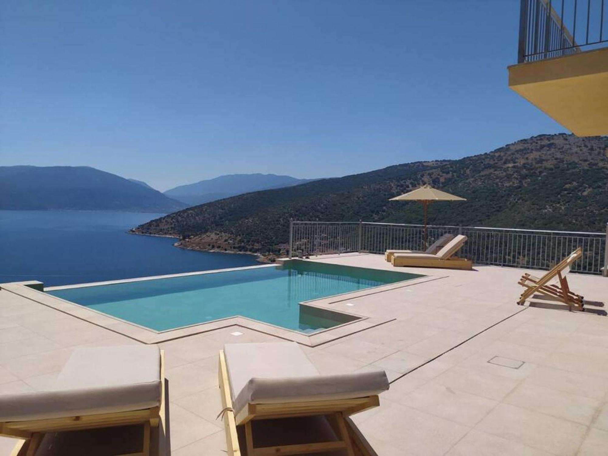 Augustela Villa Seaview Vacation Villa Agia Efimia Exterior photo